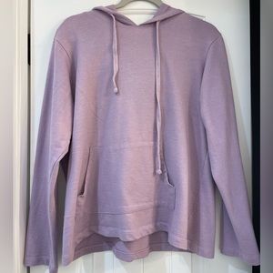 Large Women’s Lavender Hoodie by Bobbie Brooks